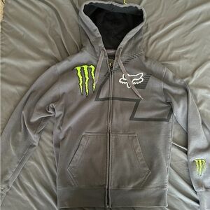 Gray Fox Racing Monster Energy hoodie